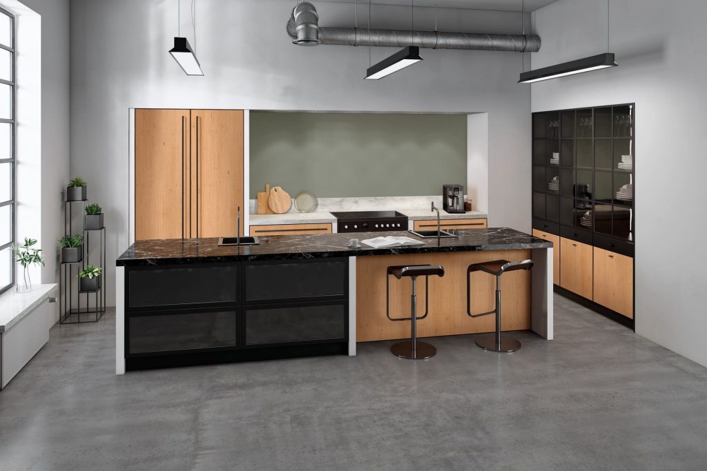 Rotpunkt Modern Kitchen With Island 1 | Expert German Kitchens, Dartford