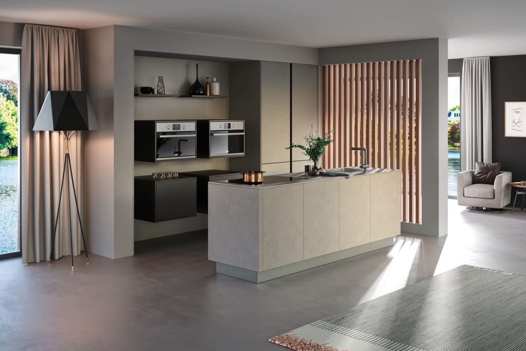 Rotpunkt Stone Handleless Kitchen | Expert German Kitchens, Dartford