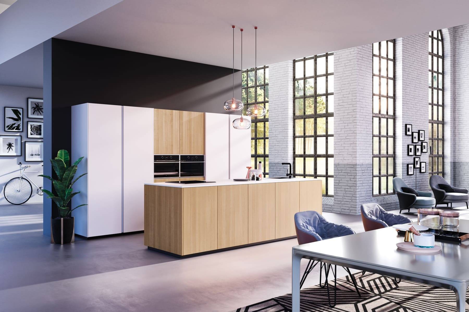 Ropunkt Handleless Open Plan Kitchen | Expert German Kitchens, Dartford
